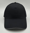 6 Panel cap met contrast rand