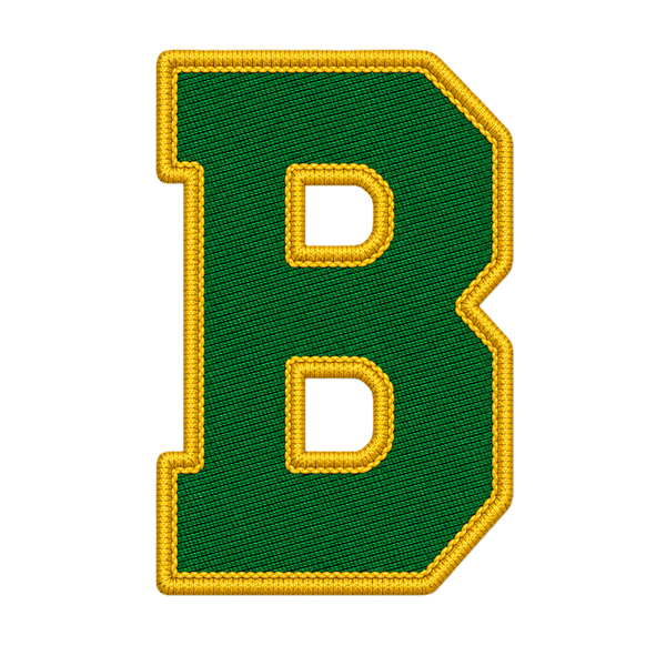 B-letters-groen-geel