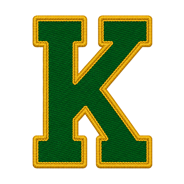 K-letters-groen-geel