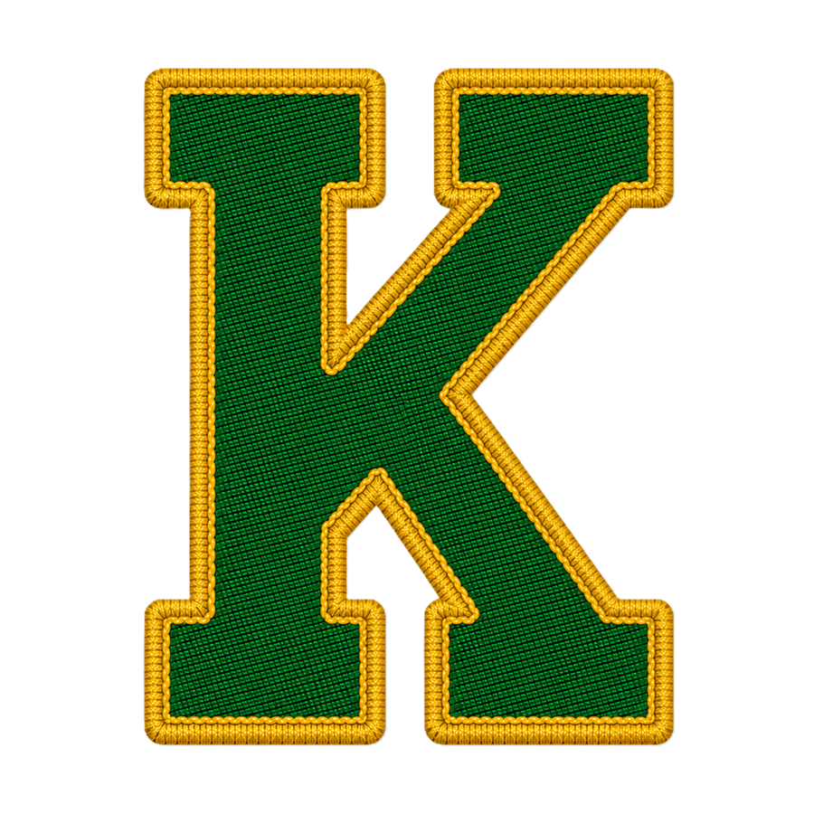 K-letters-groen-geel