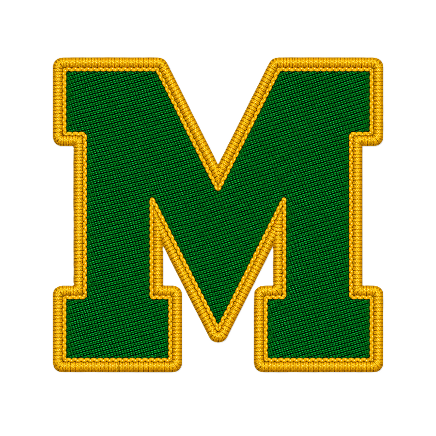 M-letters-groen-geel
