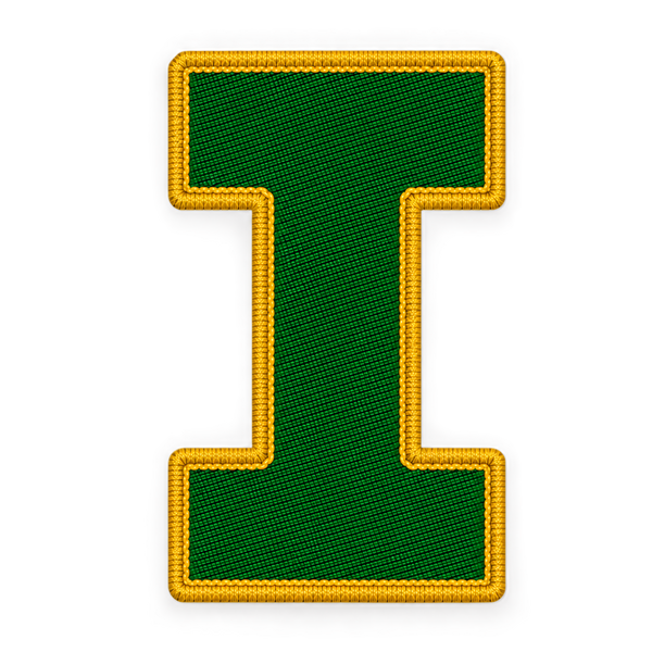 I-letters-groen-geel