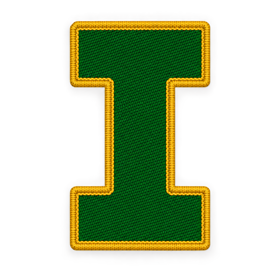 I-letters-groen-geel