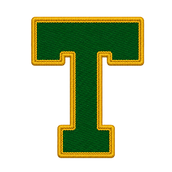 T-letters-groen-geel