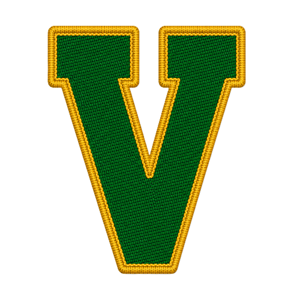 V-letters-groen-geel