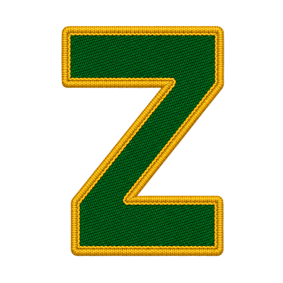 Z-letters-groen-geel