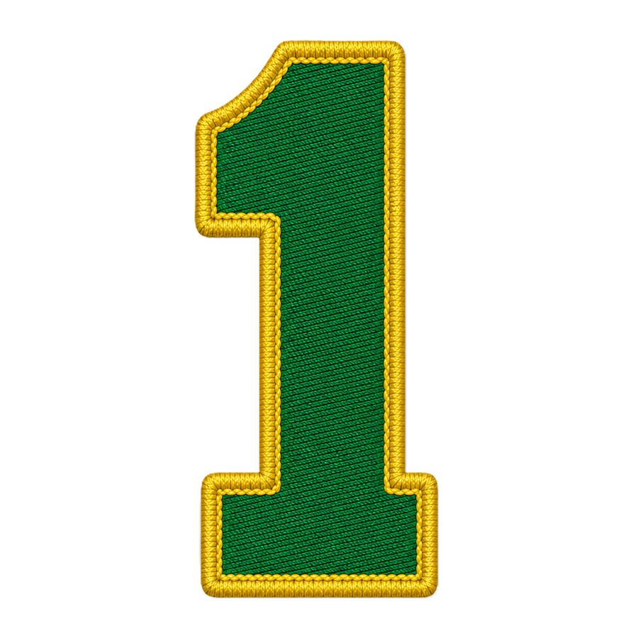 1-cijfers-groen-geel