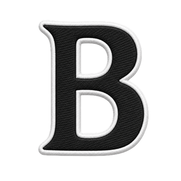 B-letters-zwart-wit