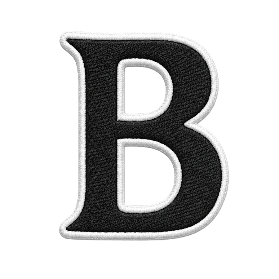 B-letters-zwart-wit