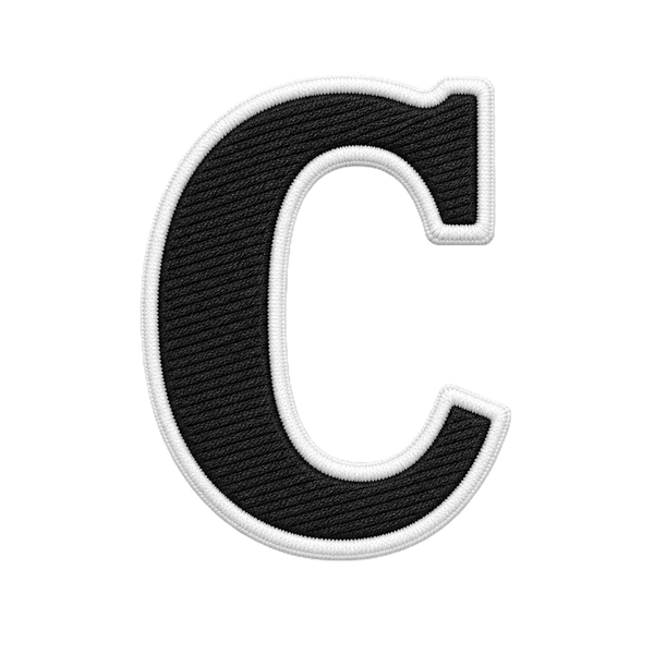 C-letters-zwart-wit