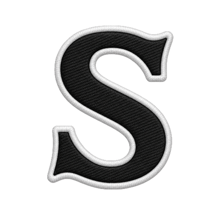 S-letters-zwart-wit