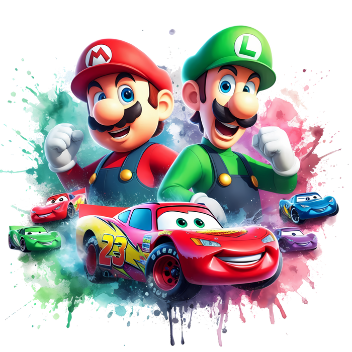 Cars en Mario