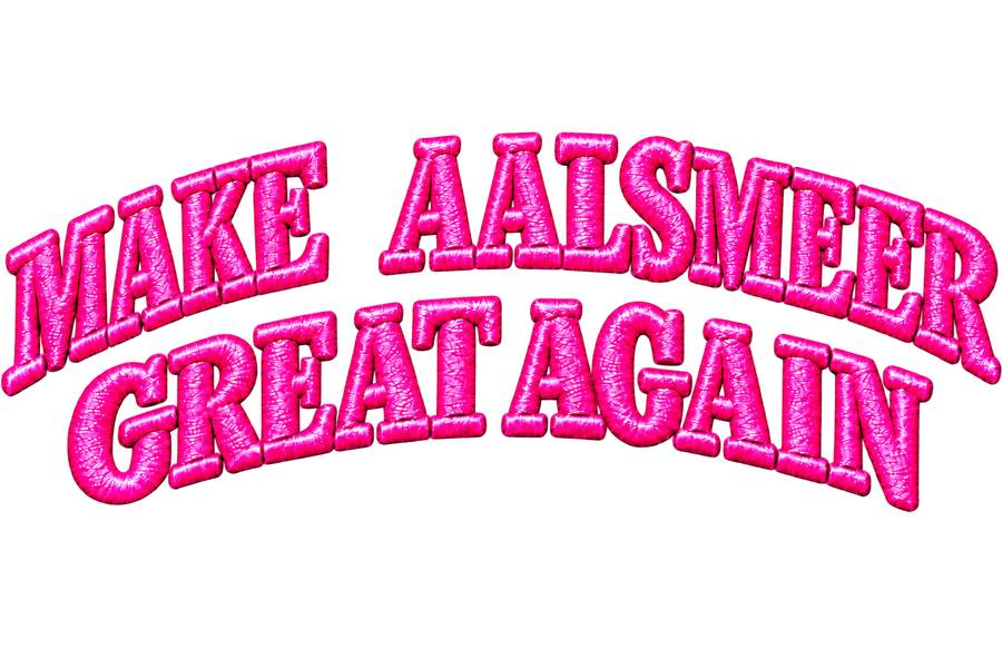 Make-aaslmeer-great-again-roze